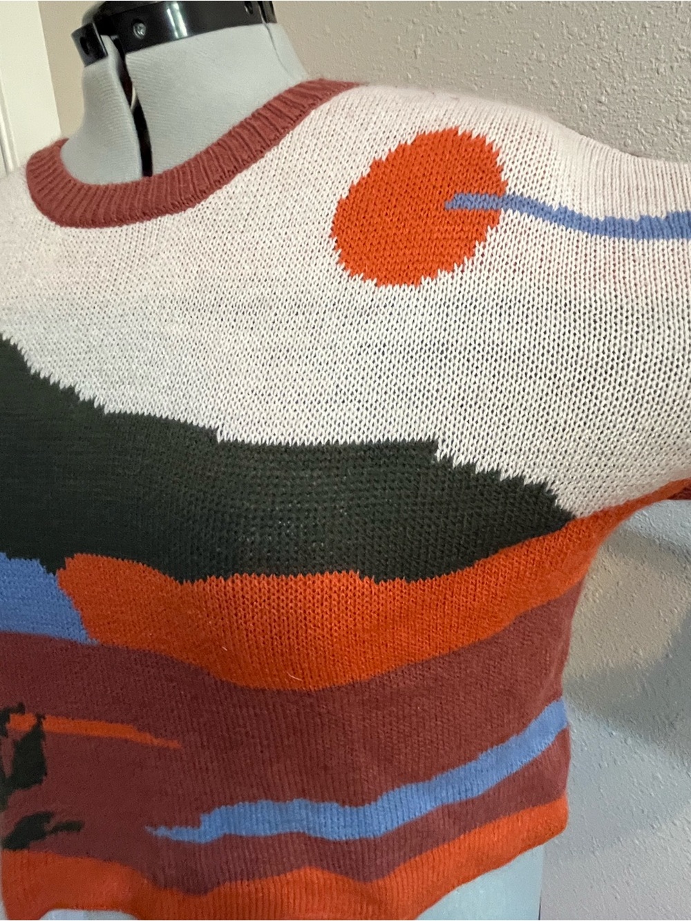 Sunset Desert Crewneck Sweater - Picture 2 of 5